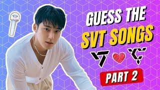 KPOP GAME | ARE YOU A REAL CARAT? GUESS THE SEVENTEEN SONGS PART 2