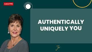 Podcast2803 | Authentically Uniquely You - Joyce Meyer 2024