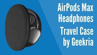 AirPods Max Headphones Travel Case, Hard Shell Headphones Carrying Case | Geekria