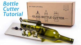 Glass Bottle Cutter Instructions-How To Cut Glass Bottle With This Tool/Glass bottle cutting machine