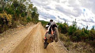 Sending my KTM 890 Adventure R at New Zealand’s best trail ride