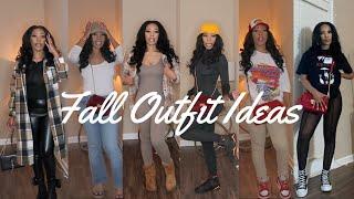 FALL OUTFIT IDEAS | FALL LOOKBOOK | Casual + Dressy Fall Looks | How to style outfits