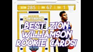 Top 5 Zion Williamson Rookie Cards!