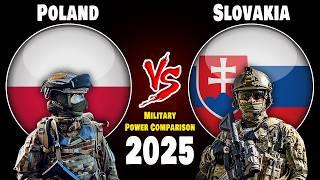 Poland vs Slovakia Military Power Comparison 2025 | Slovakia vs Poland Military Power 2025