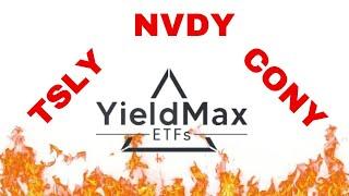 The YieldMax ETFs Are in Trouble - TSLY, NVDY, CONY