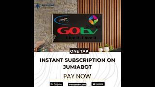 Pay Your Gotv, DStv & Startimes subscription in One Minute with Jumiabot #jumiabot #gotv #dstv