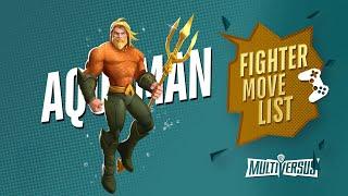 MultiVersus - Fighter Move Sets - Aquaman