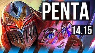 ZED vs AURORA (MID) | Penta, 12 solo kills, 73k DMG, Legendary, 500+ games | EUW Diamond | 14.15