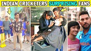 When Famous Indian Cricketers Surprising Their Fans ( Part 2 ) | Kohli, Rohit, Yuvraj, Sachin