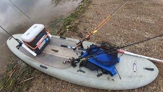 Stand Up Paddleboard Fall Bass Fishing+SUP fishing setup walkthrough