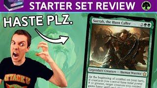 🟢 Starter Set Review! 🟢 -  Foundations   - Green Cards - Constructed ONLY!