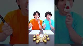 Who is better at eating ice cream or pens? #short