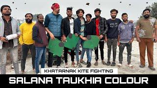 ROOFTOP SALANA TAUKHIA🪁🪁|| NEW MANJHA TESTING|| KITE FIGHTING || LUCKNOW || KITE CUTTING #kite