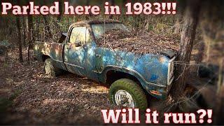 ABANDONED Dodge Power Wagon! Will it RUN after 41 Years?!