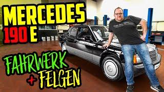 400.000Km und ABGEROCKT! - Mercedes Benz 190E - Was Felgen & Fahrwerk ausmachen!