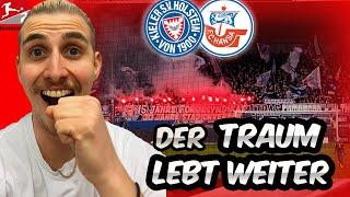 SIEG im OSTSEEDERBY  Holstein Kiel - Hansa Rostock STADIONVLOG BLITZTOR, PRÜGELEI und CHOREOS