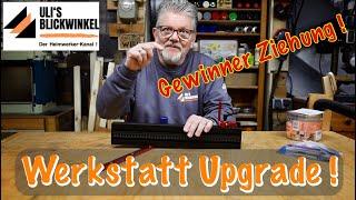 Werkstatt Upgrade & Verlosung vom Vevor Seitenanschlag ! Wo geht die Reise hin, neue Werkstatt?