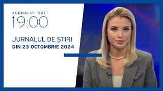 Jurnalul orei 19:00, 23.10.2024