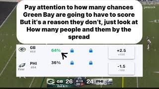 Green Bay Packers vs Philadelphia Eagles TOP RIGGED MOMENTS I THEY PUT IT RIGHT IN YOUR FACE !!!