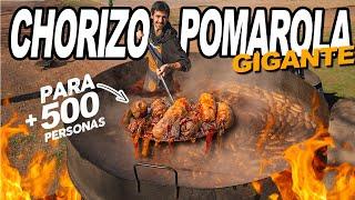 Chorizo a la Pomarola mas Grande del Mundo para mas de 500 personas | Locos X el Asado