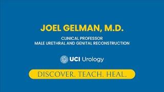 Dr. Joel Gelman - UCI Department of Urology