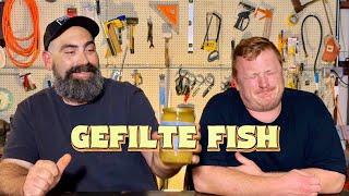 Trying Gefilte Fish!