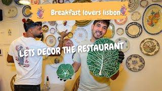 Vintage Plates for Unique Restaurant Style | Lisbon's Top Picks \ Best brunch in lisboa