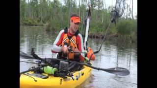 Kayak Bass Fishing - Wilderness Systems Ride 135