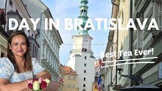 One Day in Bratislava, Slovakia  A Solo Female Traveler's Best Tea Experience Ever