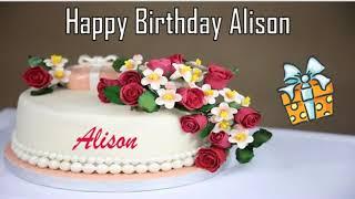 Happy Birthday Alison Image Wishes