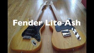 Fender Stratocaster Telecaster Lite Ash Made in Korea MIK