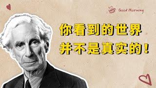 罗素：眼前现实的世界是真实的吗？从逻辑上一切都有可能是幻象【小播读书】