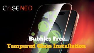 How to Install CASENED Tempered Glass Screen Protector | Easy, Bubble-Free Guide!