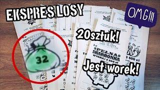 Ekspres Losy Lotto  20 losów!  Pechowce znowu górą! 