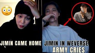 JIMIN CAME HOME! Weverse is in an uproar, a heart-melting message of promise and longing!