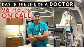 96 HOUR CALL SHIFT: Day in the Life of a Doctor - Interventional Radiology