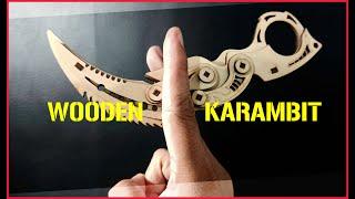 I bought a wooden Karambit