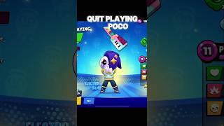 NEW QUIT PLAYING POCO SKIN | SNEAK PEEK #shorts #brawlstars