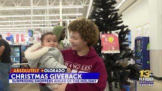 Wirenut Home Services surprises shoppers in Colorado Springs with Christmas Giveback