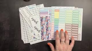 @MandyLynnPlans Washi, Functional Boxes, Weekly Kit and Script Stickers