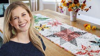 How to Make a Star Dancer Table Runner - Free Project Tutorial