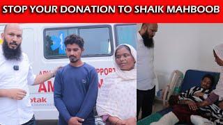 “STOP YOUR DONATION TO SHAIK MAHBOOB”|SOCIAL WORKER SHAMSHER AHMED VISITED GOVERNMENT HOSPITAL