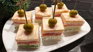 A quick summer party snack! Delicious snacks for parties and receptions in 5 minutes!