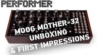 Moog Mother 32 Unboxing and First Impressions