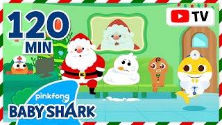 Santa and Christmas Friends Visit Baby Shark Doctor! | +Compilation