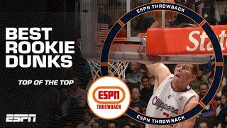 BEST MOMENTS: Best Rookie Dunks in NBA History  | ESPN Throwback