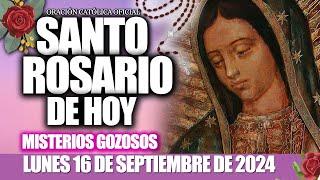 EL SANTO ROSARIO DE HOY LUNES 16 DE SEPTIEMBRE 2024MISTERIOS GOZOSOS//Santo Rosario de Hoy//NUEVO