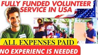 COME TO USA  ON A FULLY FUNDED TRIP TO VOLUNTEER IN A FAITH BASE ORGANIZATION