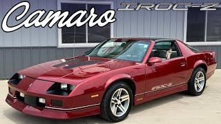 1987 Camaro IROC Z28 for Sale at Coyote Classics