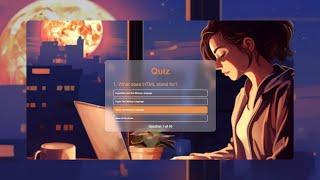 How To Make Quiz App Using JavaScript | Build Quiz App With HTML CSS & JavaScript